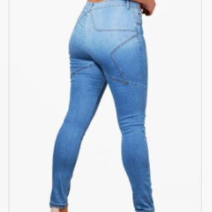 Plus Lydia Star Panel Skinny Jean